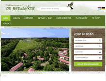 Tablet Screenshot of bremakker.nl